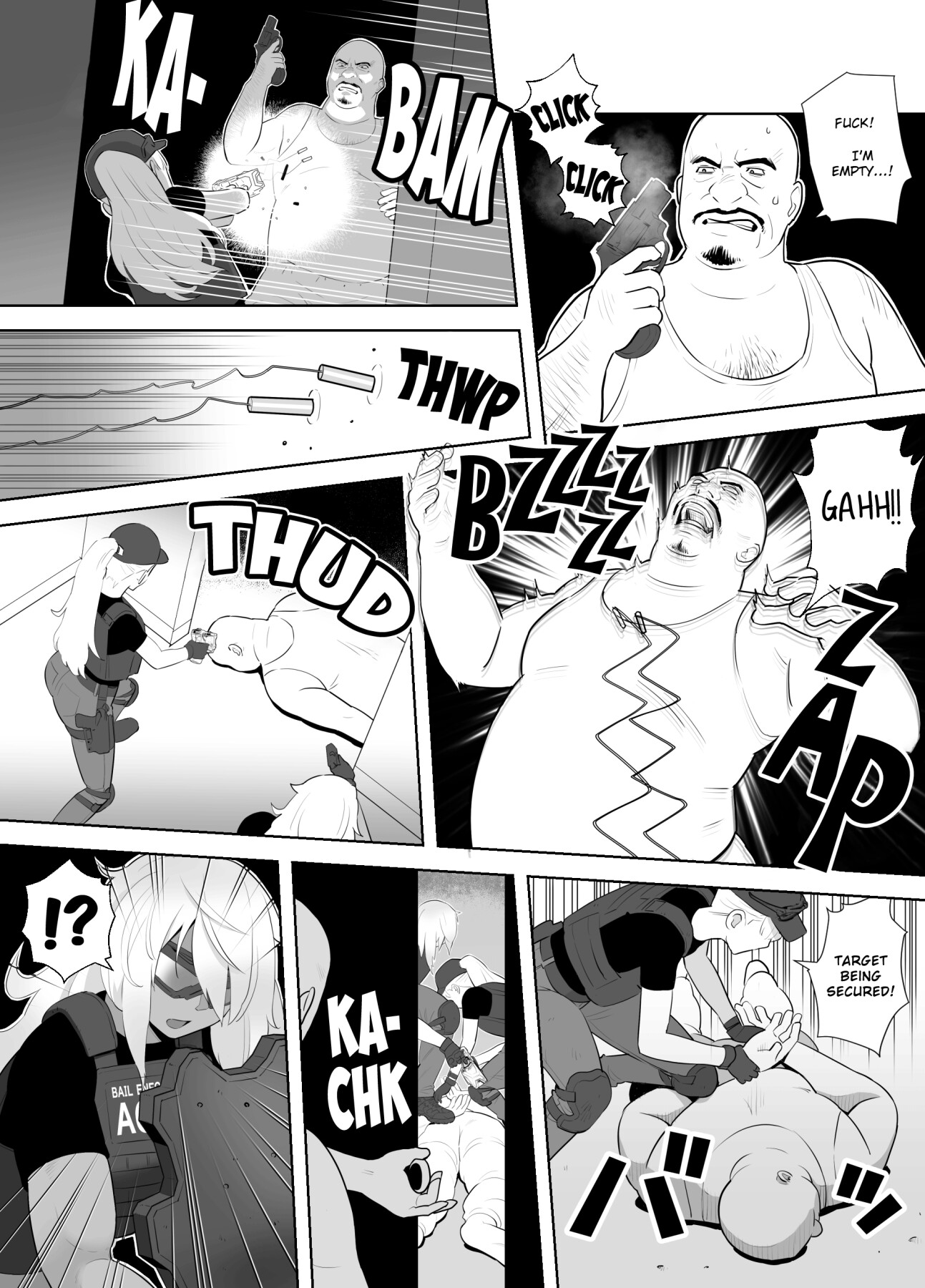 Hentai Manga Comic-Bounty Hunter-Read-4